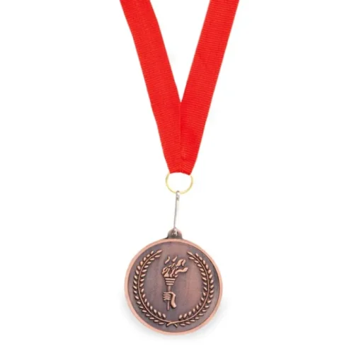 Gift Campaign Medaglia per eventi in tre colorazioni con nastro rosso Rank> Medaglie E Trofei|Gadget Per Eventi Sportivi