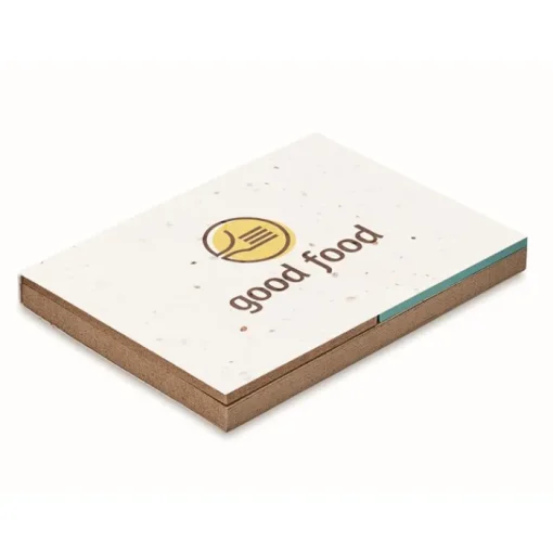 Gift Campaign Memo stickers promozionali con post-it foglietti e segnapagine Flores> Taccuini Ecologici|Taccuini Tascabili E Quadernini A6