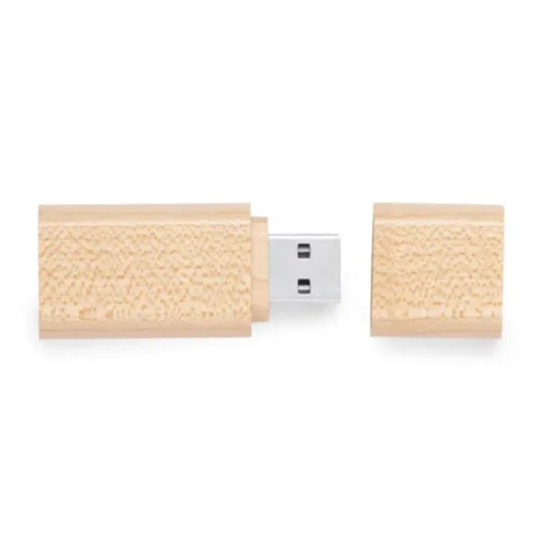 Gift Campaign Memoria USB da personalizzare con scocca in bambù e cappuccio> Chiavette Usb Ecologiche