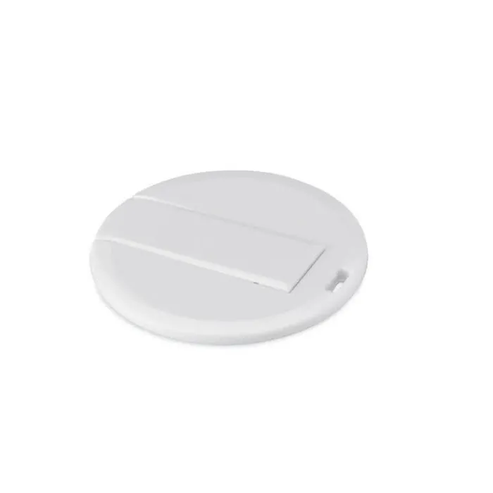 Gift Campaign Memoria USB di forma rotonda con stampa digitale e serigrafia> Tessere Usb Personalizzate