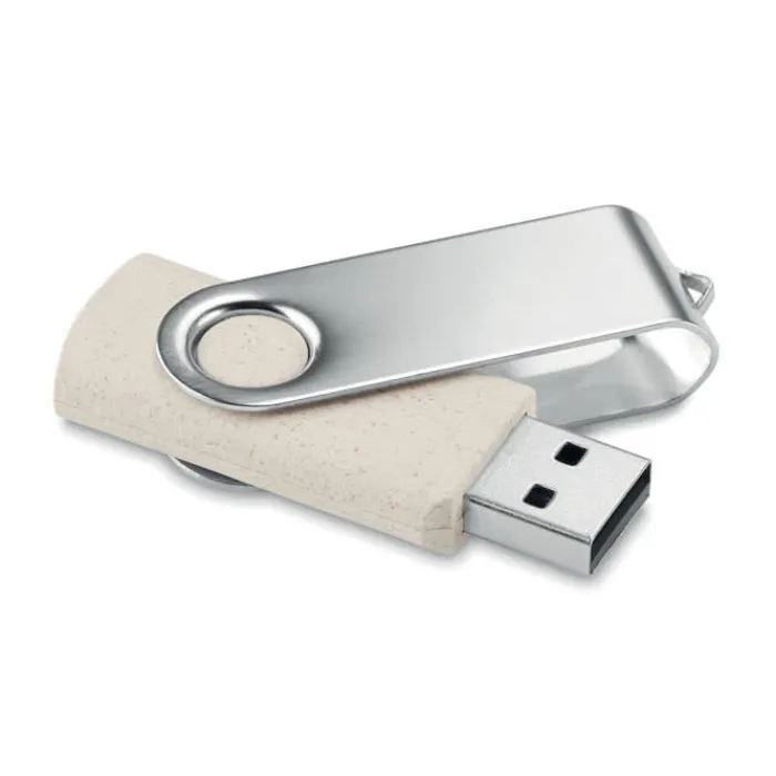Gift Campaign Memoria USB eco corpo in paglia di grano e PP USB Greener> Gadget Ecologici|Chiavette Usb Ecologiche