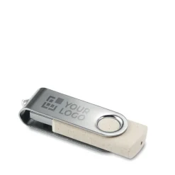 Gift Campaign Memoria USB eco corpo in paglia di grano e PP USB Greener><noscript><img width=