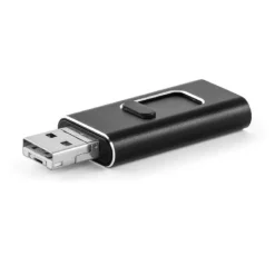 Gift Campaign Memoria USB personalizzata 4 connettori in 1 Metalcolor Otg Slide> Chiavette Usb Di Metallo