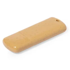 Gift Campaign Memoria USB realizzata con canna di grano con logo a colori> Chiavette Usb Ecologiche