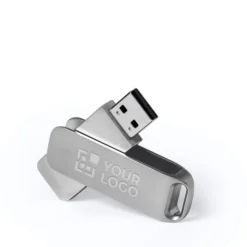 Gift Campaign Memorie USB personalizzate di metallo clip giratoria 360º Metalgyr> Chiavette Usb Di Metallo