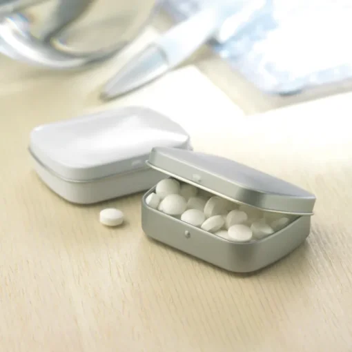 Gift Campaign Mentine in scatolina di latta personalizzabile da 28g MintBox> Mentine E Gomme Da Masticare