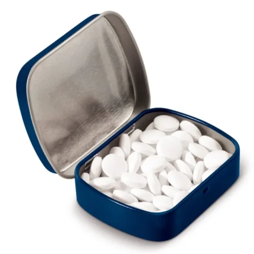 Gift Campaign Mentine in scatolina di metallo disponibile in 8 differenti colori 23g> Mentine E Gomme Da Masticare