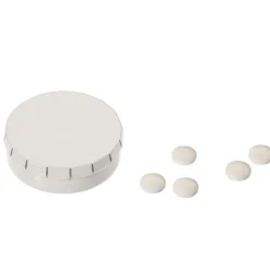 Gift Campaign Mentine in scatolina rotonda di metallo in 8 differenti colori 12g> Mentine E Gomme Da Masticare