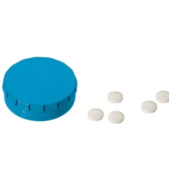 Gift Campaign Mentine in scatolina rotonda di metallo in 8 differenti colori 12g></noscript> Mentine E Gomme Da Masticare