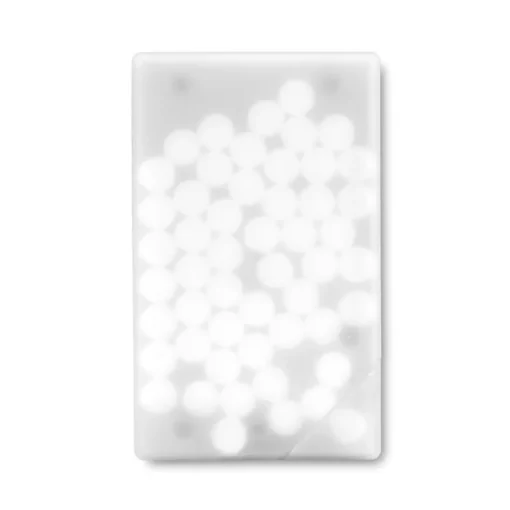 Gift Campaign Mentine promozionali senza zucchero scatolina rettangolare CandyCard> Mentine E Gomme Da Masticare