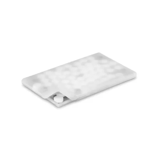 Gift Campaign Mentine promozionali senza zucchero scatolina rettangolare CandyCard> Mentine E Gomme Da Masticare