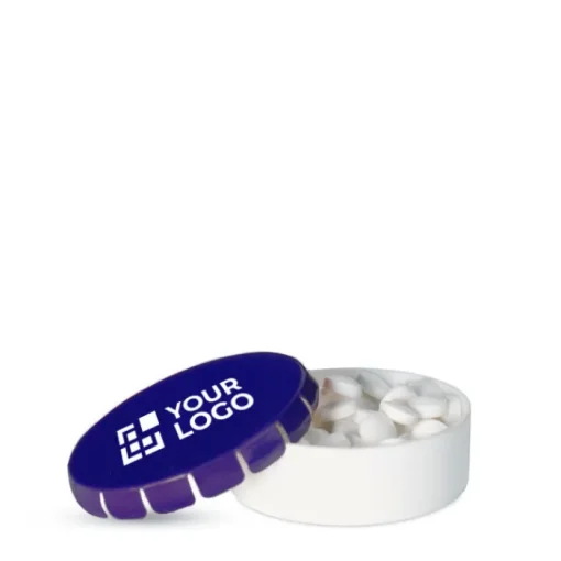 Gift Campaign Mentine senza zucchero in scatolina con tappo colorato 10g MintPop> Mentine E Gomme Da Masticare