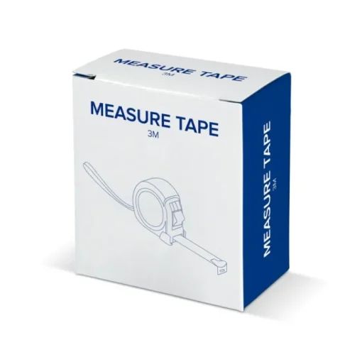 Gift Campaign Metro a nastro bianco in 3 colori con clip per cintura e cinturino 3m> Metri