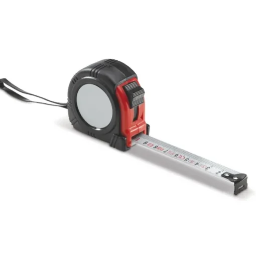 Gift Campaign Metro a nastro bianco in 3 colori con clip per cintura e cinturino 3m> Metri
