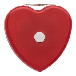 Gift Campaign Metro a nastro in plastica a forma di cuore con pulsante di blocco 1,5m> Metri