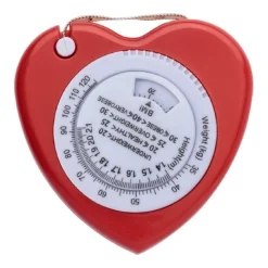 Gift Campaign Metro a nastro in plastica a forma di cuore con pulsante di blocco 1,5m> Metri
