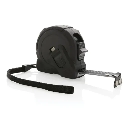Gift Campaign Metro con logo con clip per cinta laccetto e retrazione GearX 5M> Metri