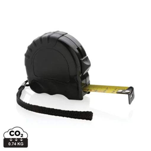 Gift Campaign Metro con logo largo 19mm con stop automatico e laccetto Ruler 5M> Metri