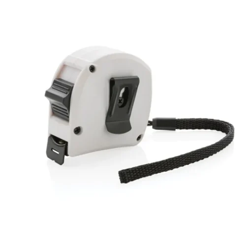 Gift Campaign Metro con logo largo 19mm RCS con blocco e laccetto Bamboo 5M> Metri