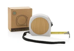 Gift Campaign Metro con logo largo 19mm RCS con blocco e laccetto Bamboo 5M></noscript> Metri