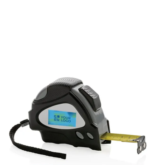 Gift Campaign Metro personalizzato largo 25mm RCS due pulsanti e laccetto Measure 8M> Metri