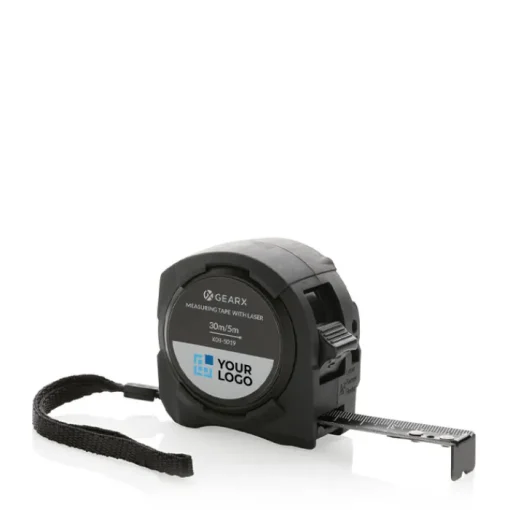 Gift Campaign Metro promozionale aziendale con schermo lcd e pile ricaricabili 5M> Metri