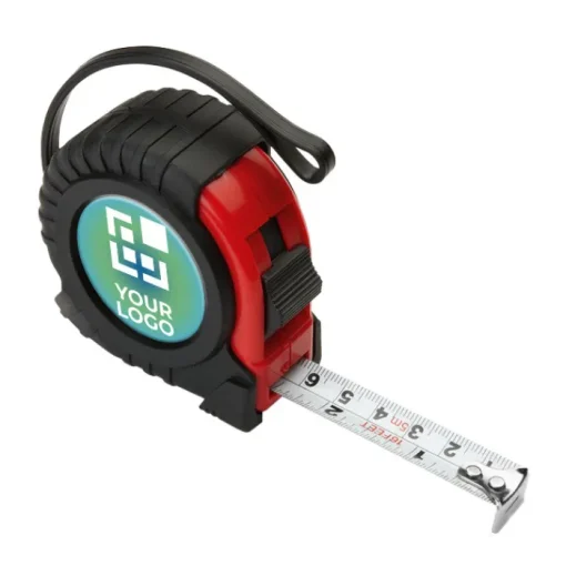 Gift Campaign Metro promozionale con laccetto e sistema di bloccaggio FiveMeter 5M> Metri