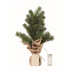 Gift Campaign Mini albero natalizio in plastica con 20 lucine a LED gialle></noscript> Gadget Natalizi