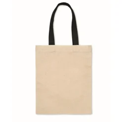 Gift Campaign Mini borsa in cotone con manici corti colorati da 140 g/m2> Shopper In Cotone Personalizzate