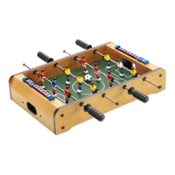 Gift Campaign Mini calcio balilla in legno personalizzabile con 2 palline incluse> Giochi E Passatempo