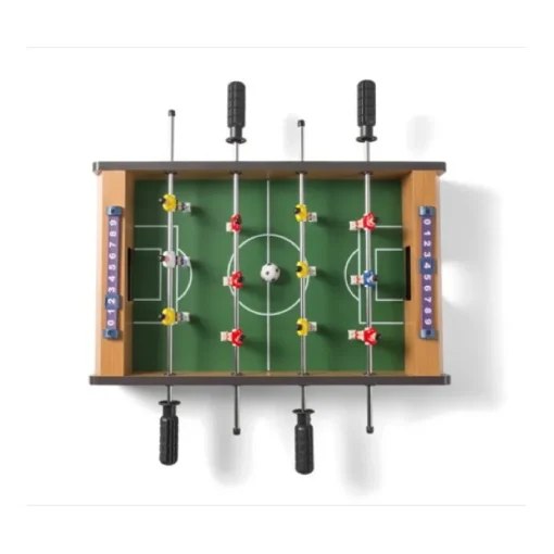 Gift Campaign Mini calcio balilla in legno personalizzabile con 2 palline incluse> Giochi E Passatempo