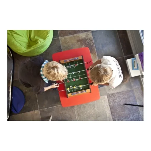 Gift Campaign Mini calcio balilla in legno personalizzabile con 2 palline incluse> Giochi E Passatempo
