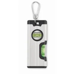 Gift Campaign Mini livella magnetica a bolla doppia in alluminio con moschettone></noscript> Altri Attrezzi