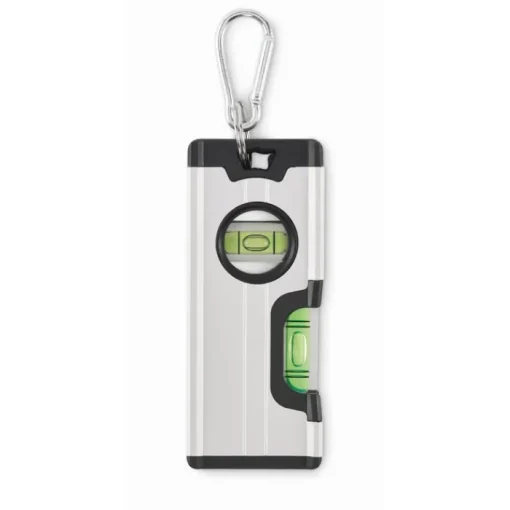 Gift Campaign Mini livella magnetica a bolla doppia in alluminio con moschettone> Altri Attrezzi