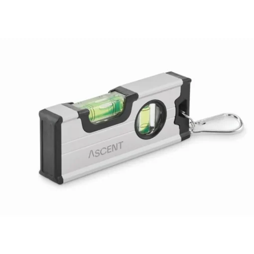 Gift Campaign Mini livella magnetica a bolla doppia in alluminio con moschettone> Altri Attrezzi