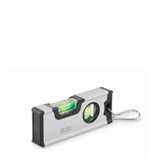 Gift Campaign Mini livella magnetica a bolla doppia in alluminio con moschettone> Altri Attrezzi