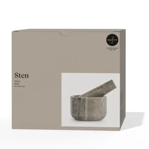 Gift Campaign Mortaio in marmo travertino resistente marca Segaform> Altri Utensili Da Cucina