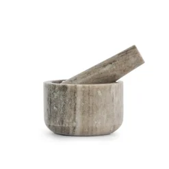 Gift Campaign Mortaio in marmo travertino resistente marca Segaform></noscript> Altri Utensili Da Cucina
