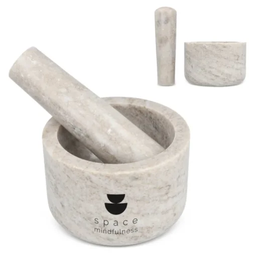 Gift Campaign Mortaio in marmo travertino resistente marca Segaform> Altri Utensili Da Cucina