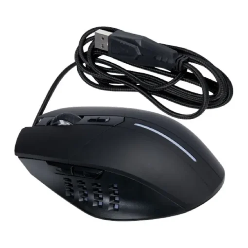 Gift Campaign Mouse da gamer ultraveloce con design ergonomico e logo luminoso> Mouse