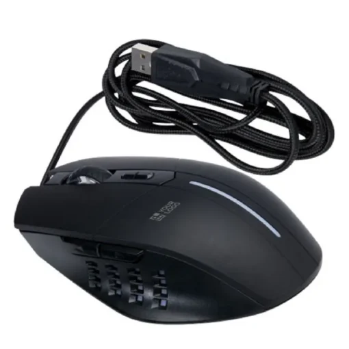 Gift Campaign Mouse da gamer ultraveloce con design ergonomico e logo luminoso> Mouse