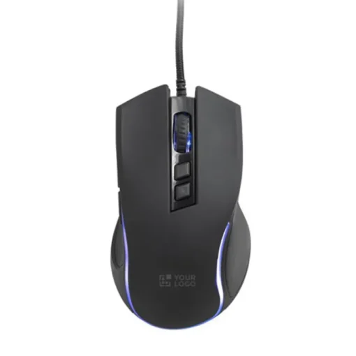 Gift Campaign Mouse da gioco con 7 pulsanti ed 8 modalità di illuminazione> Mouse