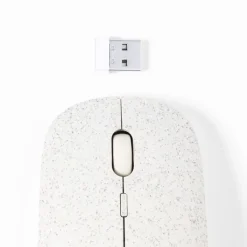 Gift Campaign Mouse ottico wireless ergonomico in fibra di grano Wheat Straw> Mouse