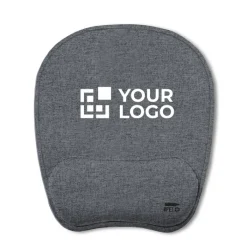Gift Campaign Mouse pad con poggia polsi imbottito in morbido poliestere RPET></noscript> Tappetini Per Mouse