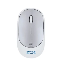 Gift Campaign Mouse wireless ergonomico in ABS e alluminio con certificazione RCS><noscript><img width=