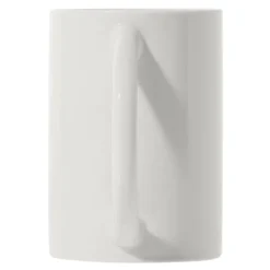 Gift Campaign Mug di porcellana bianca con manico a mezza luna prodotta in EU 300ml></noscript> Tazze Mug