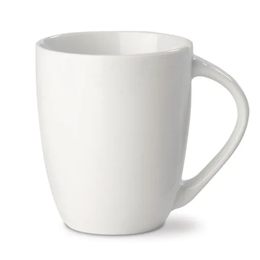 Gift Campaign Mug di porcellana con grande manico triangolare prodotta in EU 270ml> Tazze Mug