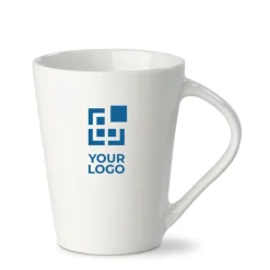 Gift Campaign Mug in porcellana dalla forma conica con manico triangolare 270ml></noscript> Tazze Mug