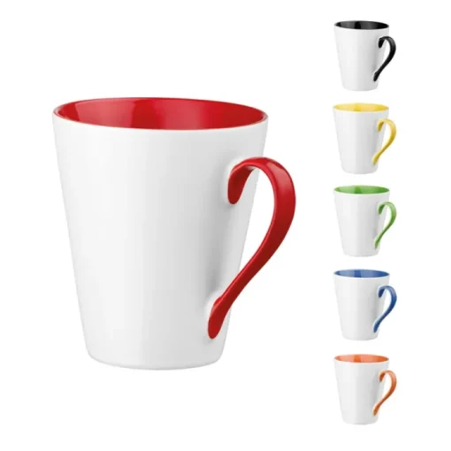 Gift Campaign Mug personalizzate con interno e manico colorato 320ml Royal> Tazze Mug