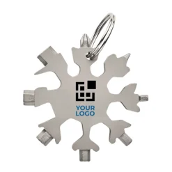 Gift Campaign Multi attrezzo in acciaio inox 17 funzioni e anello portachiavi Snowflake></noscript> Altri Attrezzi